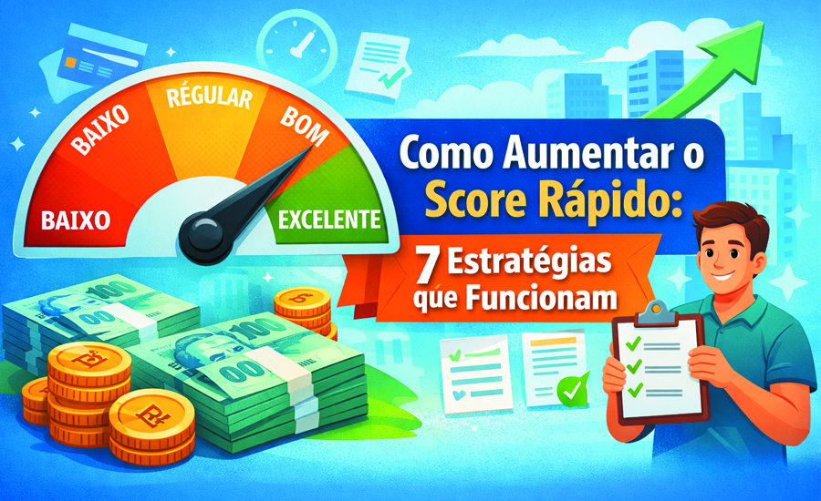Como Aumentar o Score Rápido
